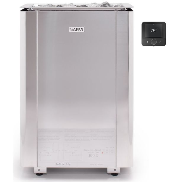 Sähkökiuas Narvi Ultra Small Flow, erillinen ohjaus