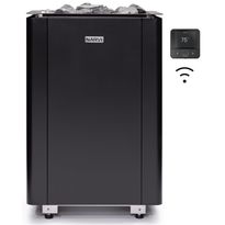 Sähkökiuas Narvi Ultra Small Flow Wifi, 9.0kW, 8-14m³, erillinen ohjaus, musta, Verkkokaupan poistotuote
