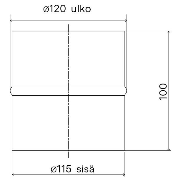 Muuntoyhde 120-115 Narvi Saunahormi