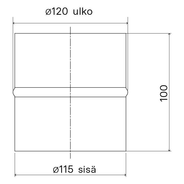 Muuntoyhde 120-115 Narvi Saunahormi