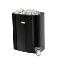 Sähkökiuas Narvi NC Electric, 6kW, 4-9 m³, erillinen ohjaus, musta, Verkkokaupan poistotuote