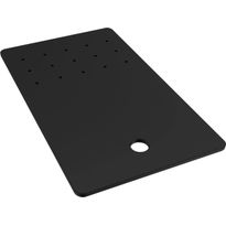 Leikkuulauta Savo Nero 380x220x8mm komposiitti musta