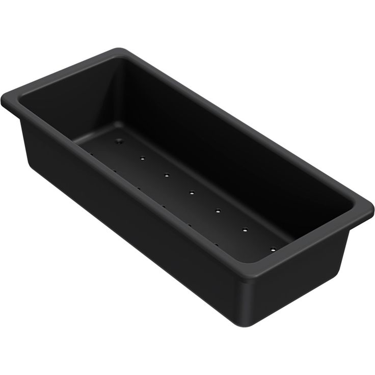 Valutuskaukalo Savo Nero 380x165x86mm musta