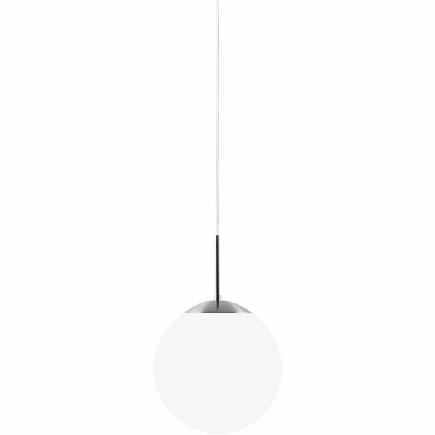 Riippuvalaisin Cafe 15, Ø150x1800mm, opaali valkoinen lasi