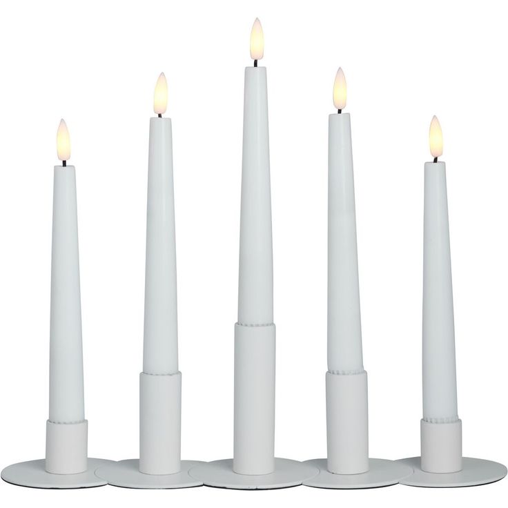 LED-kynttiläsetti Noor Lilli 2-in-1, 5-osainen