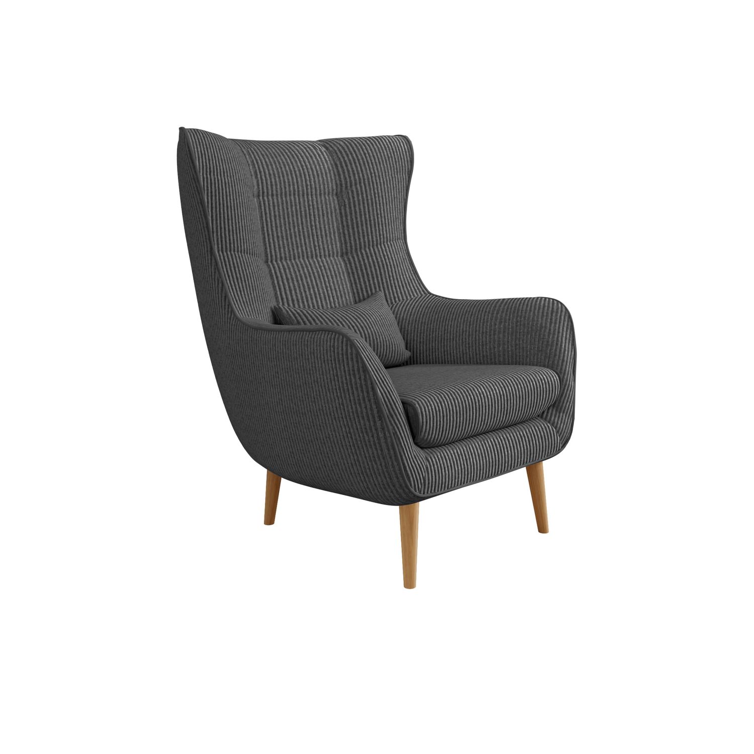 Nojatuoli ESTJANO, tummanharmaa (2866)