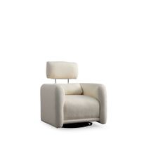 Nojatuoli Linento Furniture Boston, valkoinen