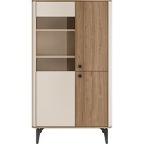 Vitriini Nomla AURENA AU3, 89x156 cm, ruskea/beige
