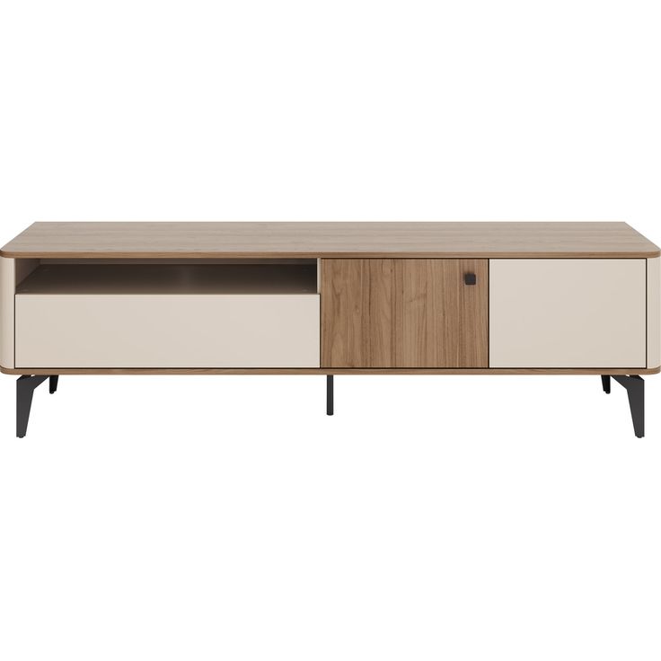 TV-taso Nomla 2D1S AURENA AU6, 180x51 cm, ruskea/beige