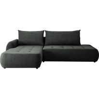 Kulmavuodesohva Nomla BUENO I, 300x185 cm, vasenkätinen, harmaa (1538)