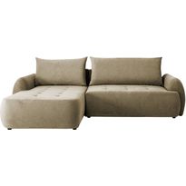 Kulmavuodesohva Nomla BUENO II, 280x185 cm, vasenkätinen, beige (1576)