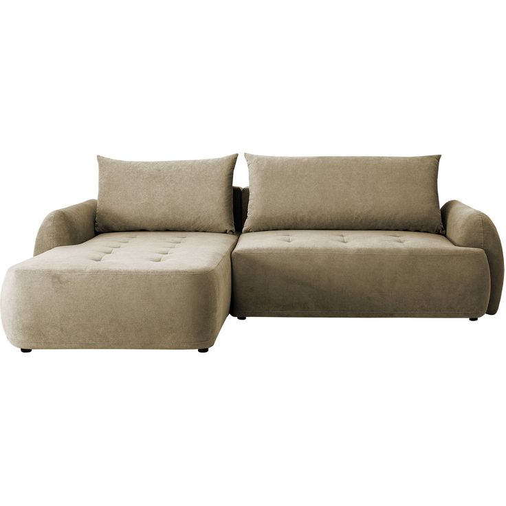 Kulmavuodesohva Nomla BUENO II, 280x185 cm, vasenkätinen, beige (1576)