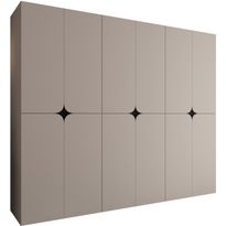 Vaatekaappi Nomla ESPRESSO 240, 240x203 cm, eri värejä
