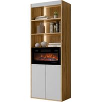 Vitriini Nomla FIORE EF 60 2D, 64x176 cm, ruskea/harmaa