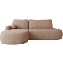 Kulmavuodesohva Nomla LORIDU O, 274x174 cm, vasenkätinen, pinkki (8826)
