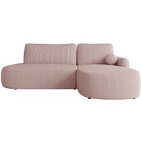 Kulmavuodesohva Nomla LORIDU O, 274x174 cm, oikeakätinen, pinkki (9014)