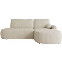 Kulmavuodesohva Nomla LORIDU O, 274x174 cm, oikeakätinen, beige (8918)