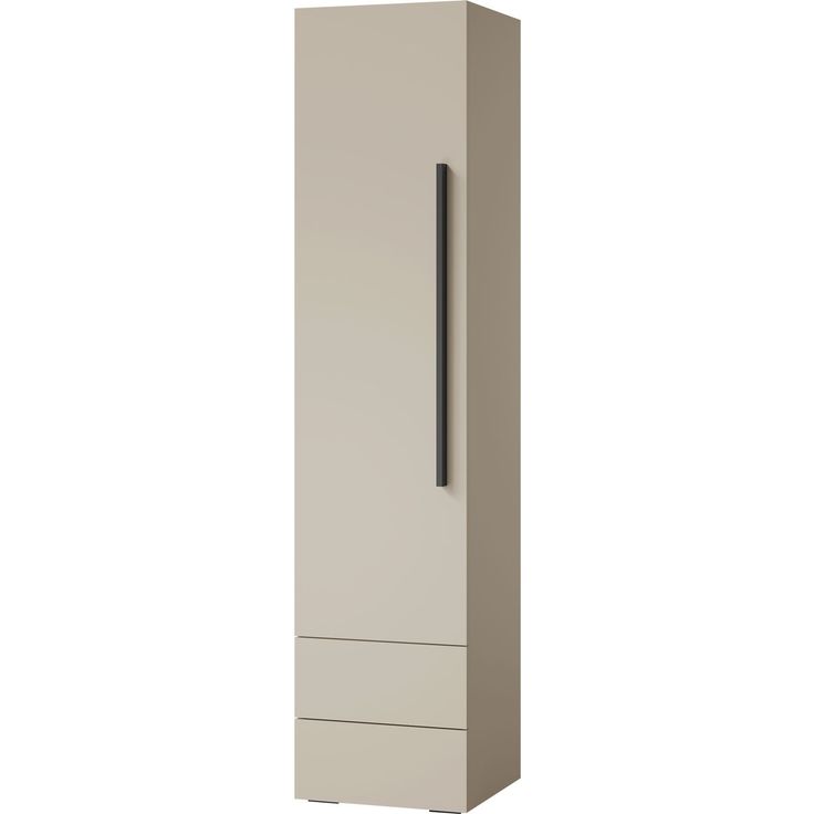 Kirjahylly Nomla 1D2S LORIN REG 3 L/P, 45x195 cm, beige