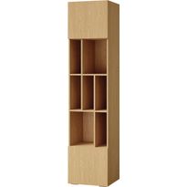 Kirjahylly Nomla 2D LORIN REG 4, 45x195 cm, eri värejä