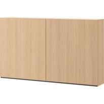Seinäkaappi Nomla 2D WOOW WO-09, 140x82 cm, ruskea