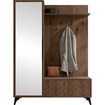 Eteiskaluste Nomla 1D1K XYLIX, 134x180 cm, ruskea