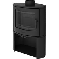 Valurautatakka NORDflam Modena Eko, 9kW, 128kg, musta