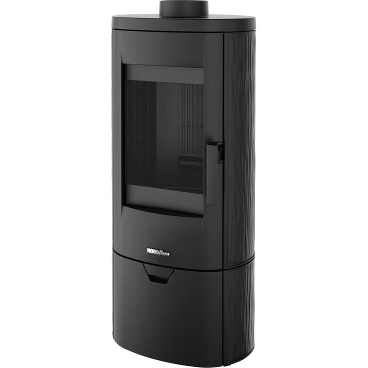 Valurautatakka NORDflam Palermo Eko, 7.8kW, 116kg, musta