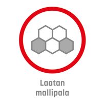 Kymppi-Lattiat laatan mallipala