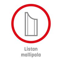 Cent paneelin tai listan mallipalatuote