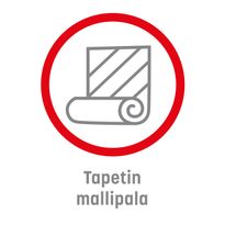 Sandberg-tapetin mallipala koko A4
