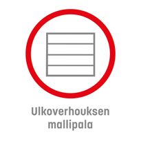 Cedral -ulkoverhouspaneelin mallipala