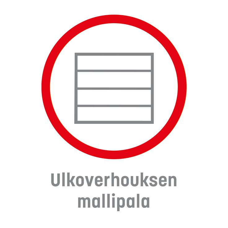 cedral -ulkoverhouspaneelin mallipala