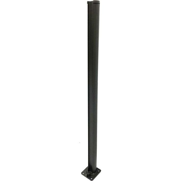 Päätetolppa sisäänvedettävälle sivumarkiisille 160cm Hortus, antrasiitinharmaa