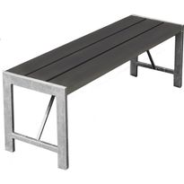 Penkki Hortus, H-malli, non-wood, galvanoitu runko, antrasiitti, eri kokoja