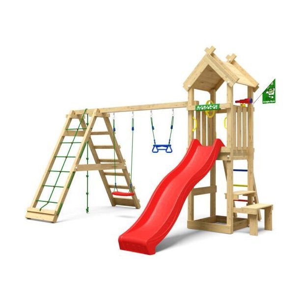 Leikkitorni Jungle Gym Totem, 2-Climb Module 200, liukumäki