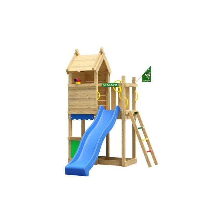 Leikkitorni Jungle Gym Resort, liukumäki
