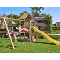 Leikkitornikokonaisuus Jungle Gym Cubby, 2-Swing Module 220, ilman liukumäkeä