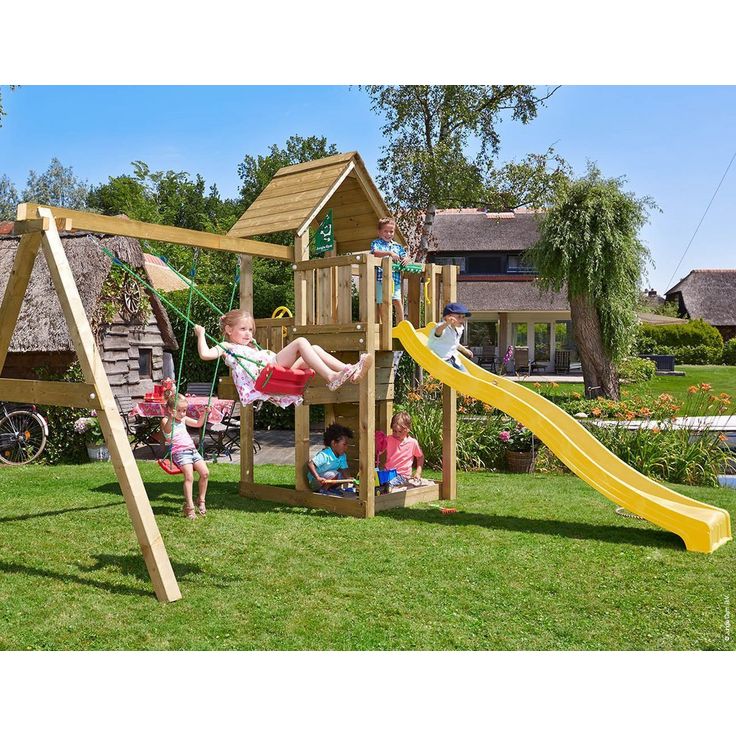 Leikkitornikokonaisuus Jungle Gym Cubby ja 2-Swing Module 220, ilman liukumäkeä