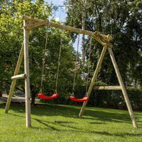 Keinuteline Nordic Play Active, mukana keinuistuimet ja keinujen kiinnikkeet