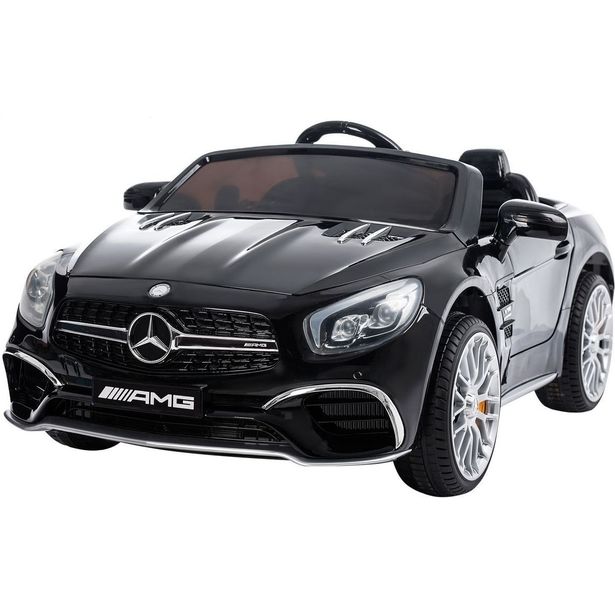 Lasten sähköauto Nordic Play Speed Mercedes-Benz AMG SL65, musta