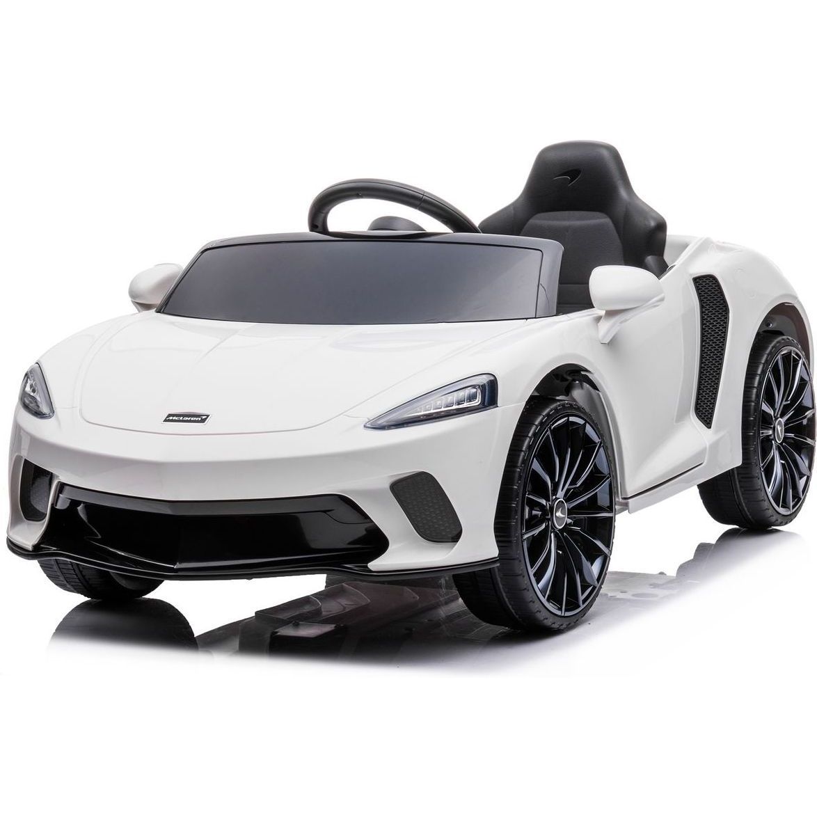 Lasten sähköauto Nordic Play Speed McLaren GT 12V4,5AH, EVA-renkaat, BT, valkoinen