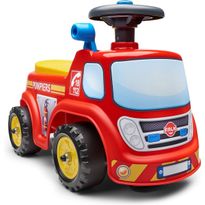 Potkuauto Falk Paloauto ride-on, säilytystila, ratti ja äänitorvi