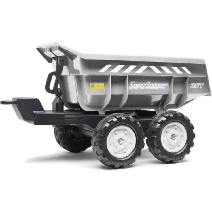 Peräkärry kipillä leikkitraktoriin Falk Super Dumper