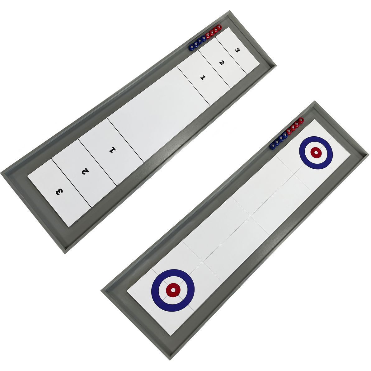 Shuffleboard/curling-peli 2-in-1 Nordic Games, 115x34cm