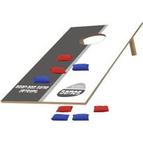 Bean bag- peli Nordic Games, 2 pelilautaa ja 8 hernepussia