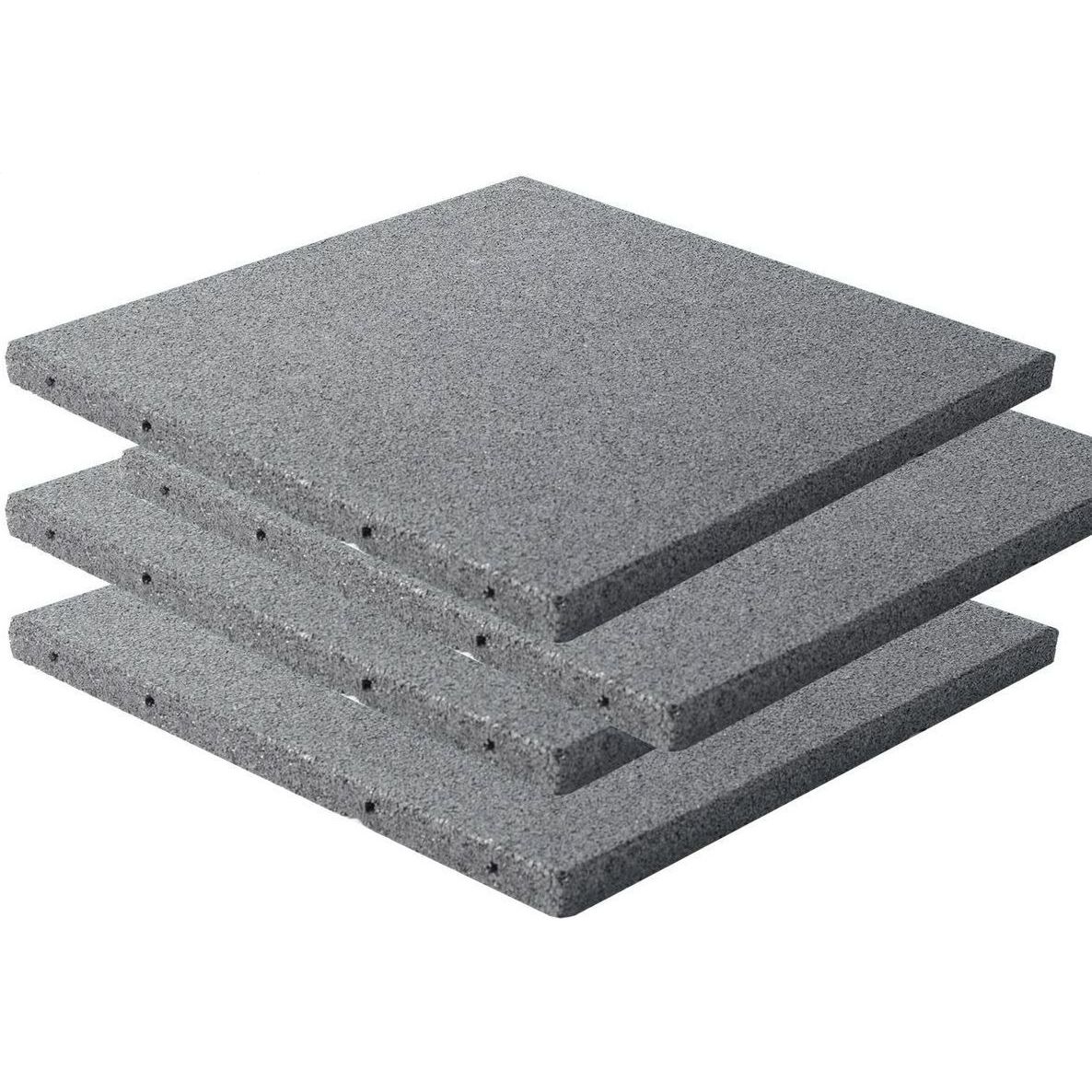 Kumilaatta Nordic Play Active, 50x50x3cm, 7,5m², 30kpl, harmaa