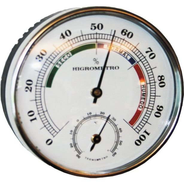 Lämpö/kosteusmittari Ventus WA085, Ø85x25mm