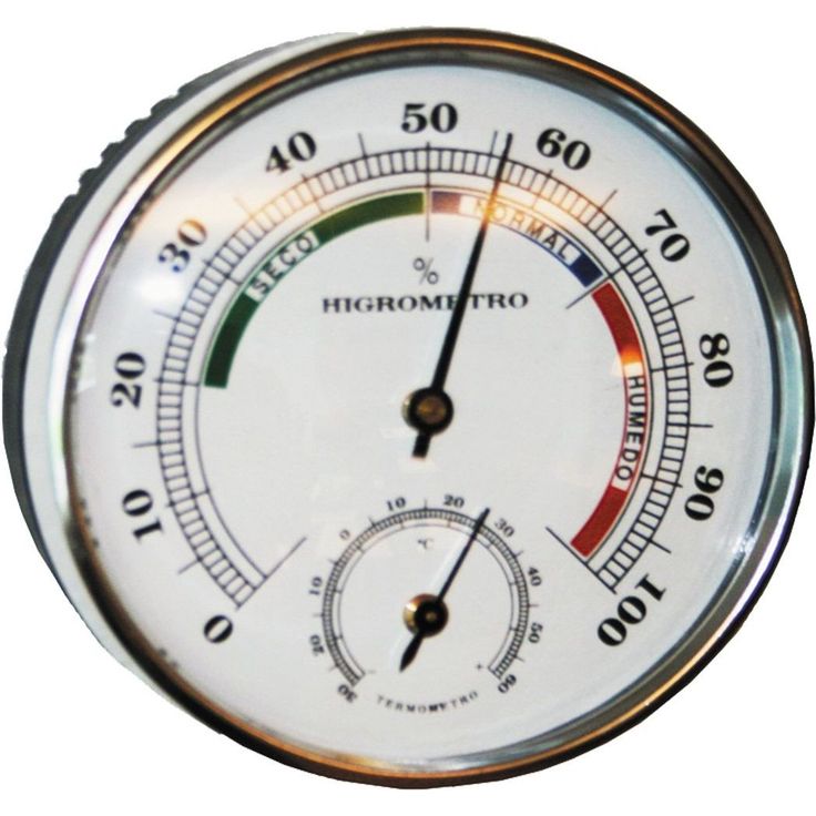 Lämpö/kosteusmittari Ventus WA085, Ø85x25mm