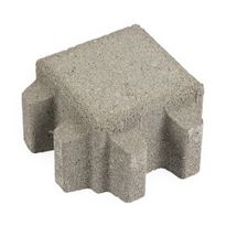 Hulevesikivi Grass, 115x115x80mm, harmaa