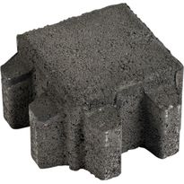 Hulevesikivi Grass, 115x115x80mm, musta